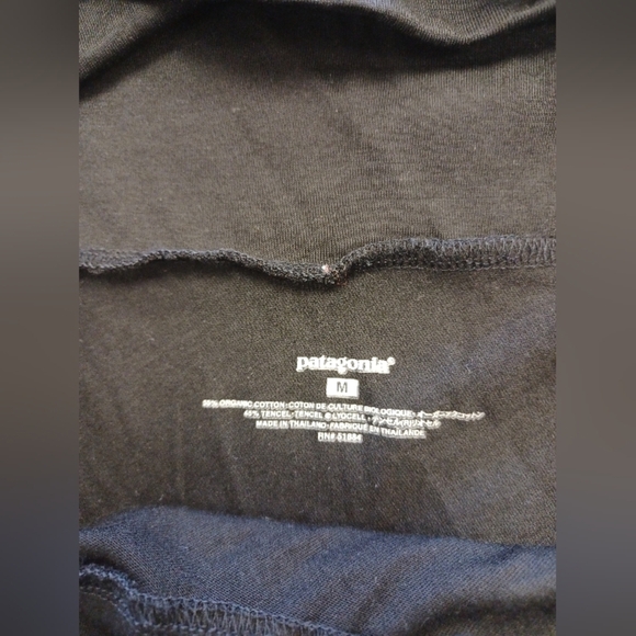 Patagonia The Kamala Midi Skirt Black EUC Size Medium - Picture 8 of 9